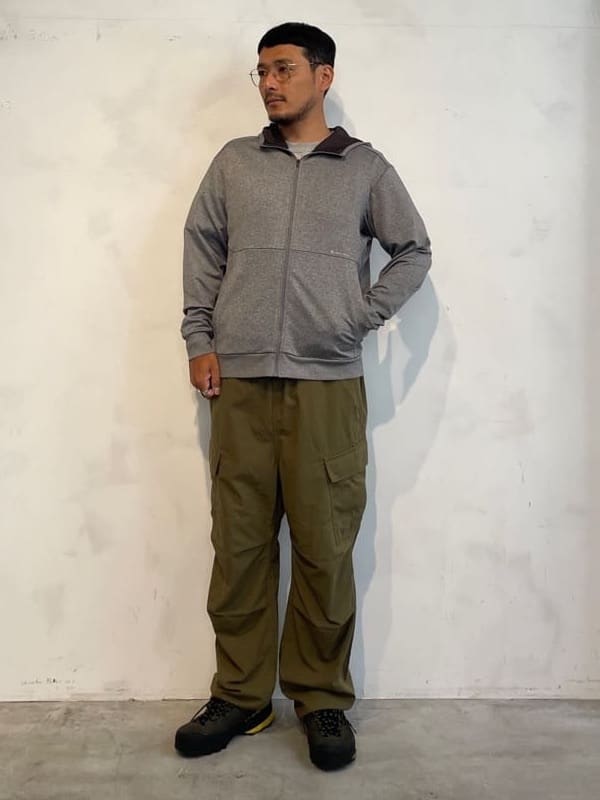 Snow PeakのQuick Dry Zip Up Sweatshirt Parkaを使ったコーディネートを紹介します。｜Rakuten Fashion(楽天ファッション／旧楽天ブランドアベニュー)4211626
