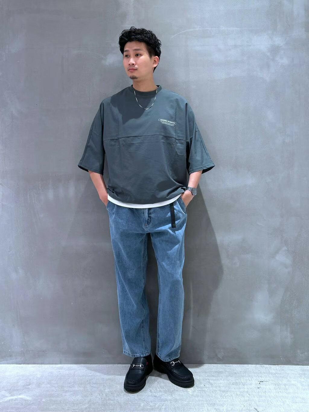 LAKOLEのタンクソールビットローファーを使ったコーディネートを紹介します。｜Rakuten Fashion(楽天ファッション／旧楽天ブランドアベニュー)4219003