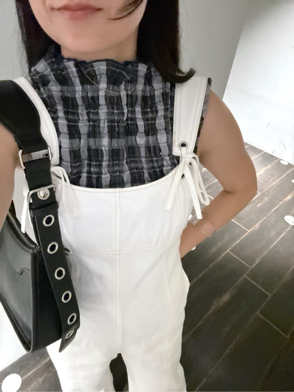 moussy | CORSET STRAP DENIM ジャンプスーツ | Rakuten Fashion(楽天