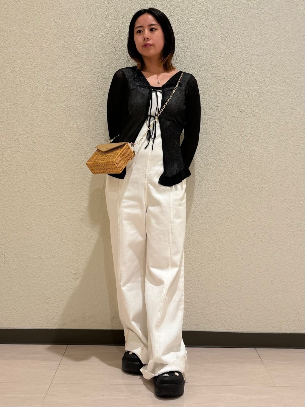 moussy | CORSET STRAP DENIM ジャンプスーツ | Rakuten Fashion(楽天