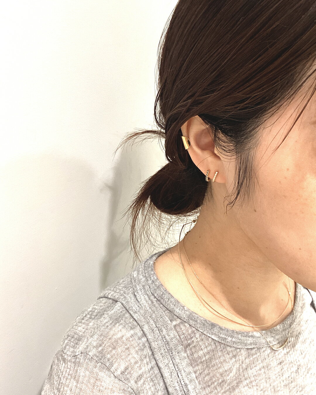 ete | K18YG パーティクル ネックレス | Rakuten Fashion(楽天