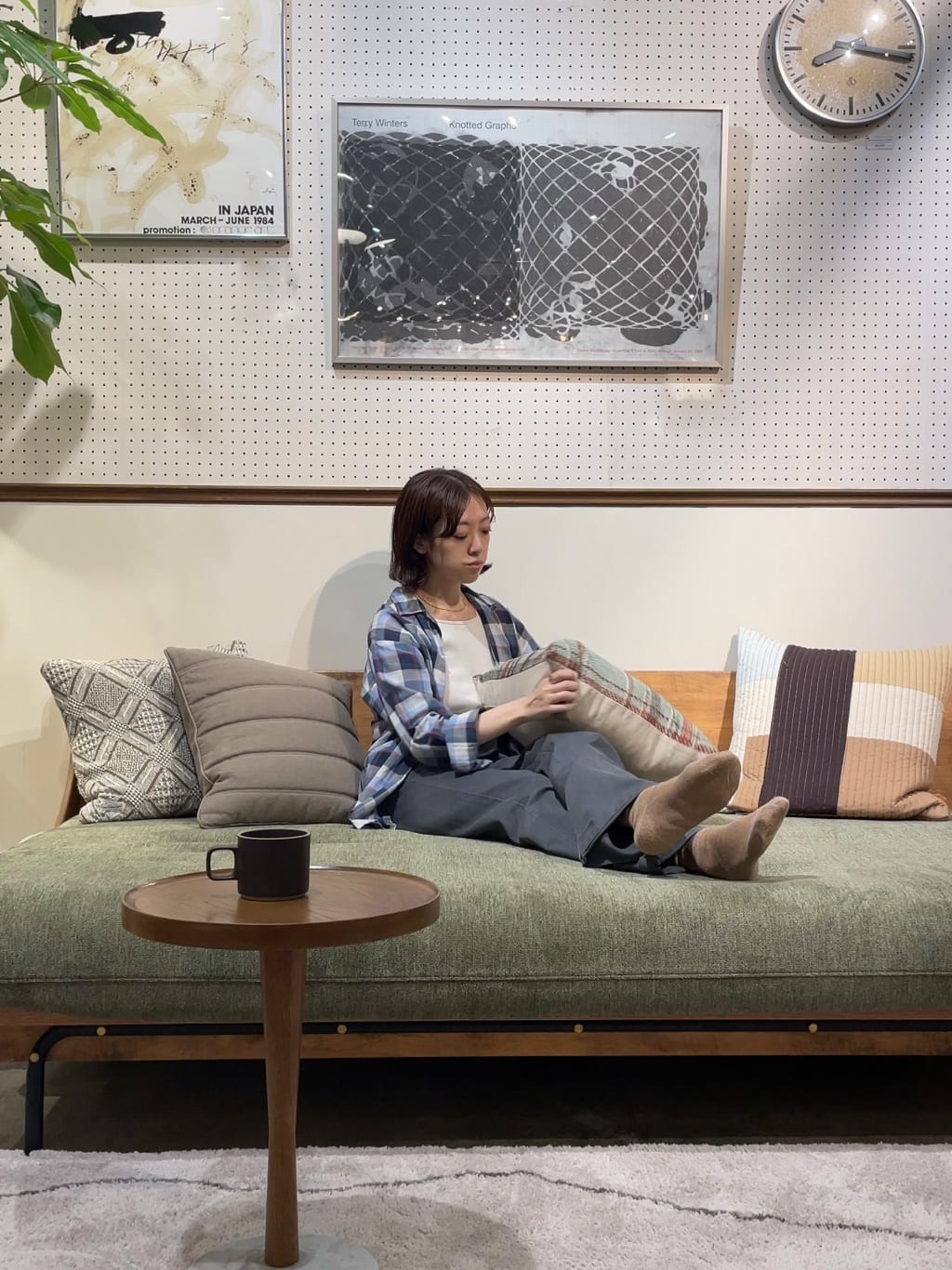journal standard FurnitureのACME クッションカバー CUSHION COVER 45x45【AC-08】(カバーのみ)を使ったコーディネートを紹介します。｜Rakuten Fashion(楽天ファッション／旧楽天ブランドアベニュー)4231706