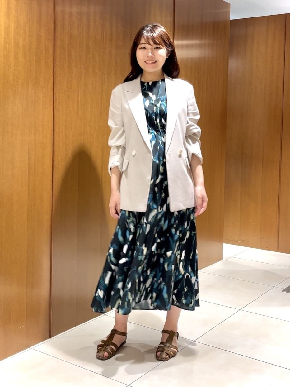 ANAYI | 【セットアップ対応商品】リネンストレッチダブル ジャケット