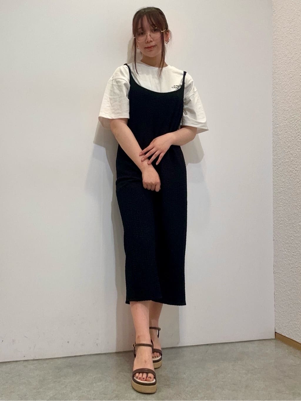 ESPERANZAのハイウェッジサンダルを使ったコーディネートを紹介します。｜Rakuten Fashion(楽天ファッション／旧楽天ブランドアベニュー)4267642