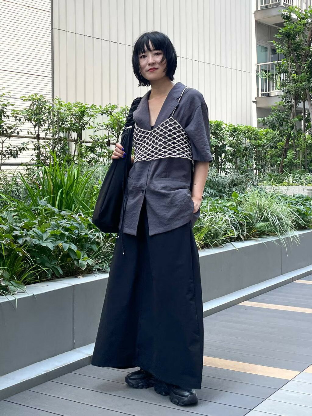 LAKOLEのアソートビーズビスチェを使ったコーディネートを紹介します。｜Rakuten Fashion(楽天ファッション／旧楽天ブランドアベニュー)4280552