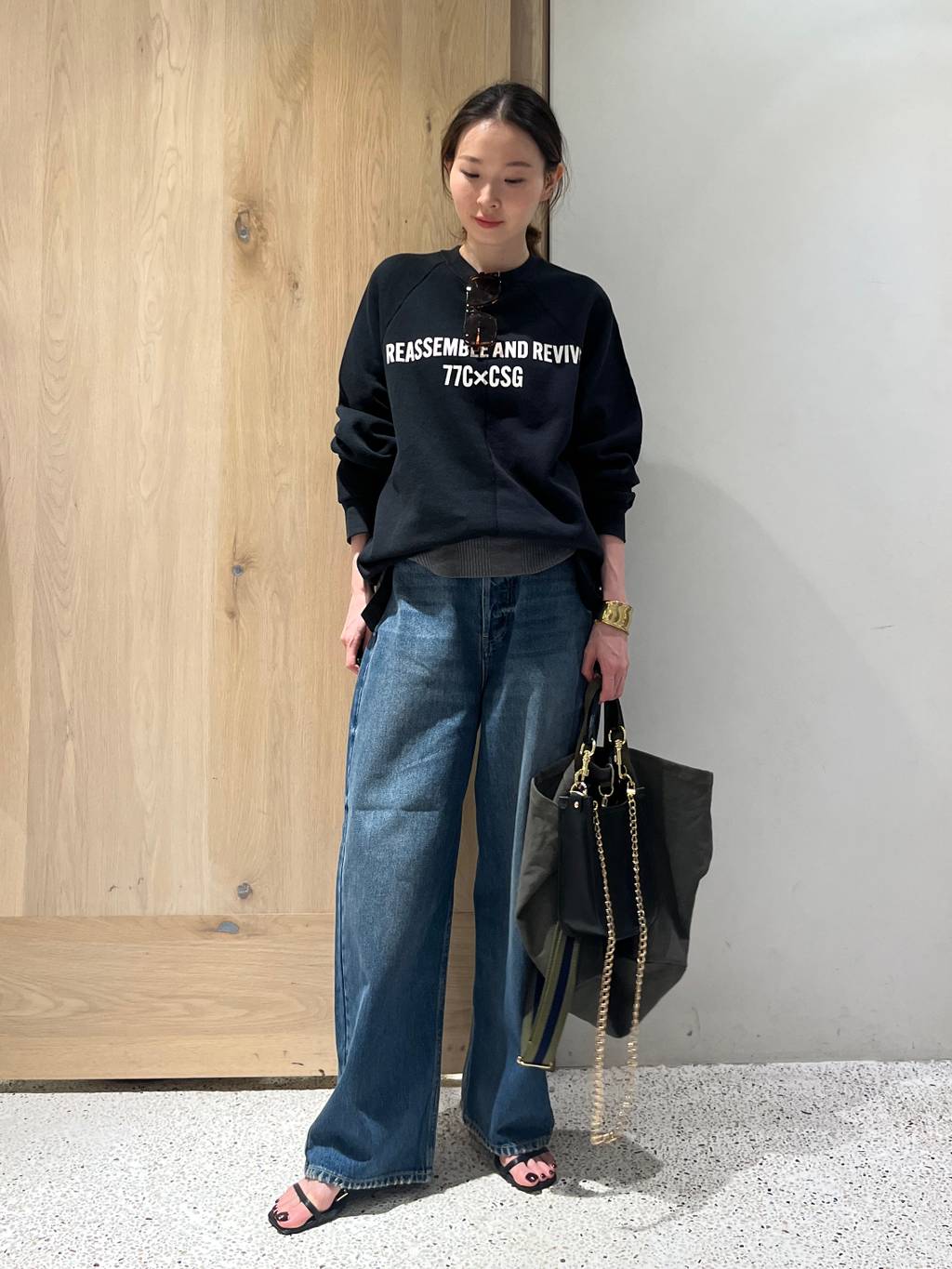 Curensologyのワイドバングルを使ったコーディネートを紹介します。｜Rakuten Fashion(楽天ファッション／旧楽天ブランドアベニュー)4298633