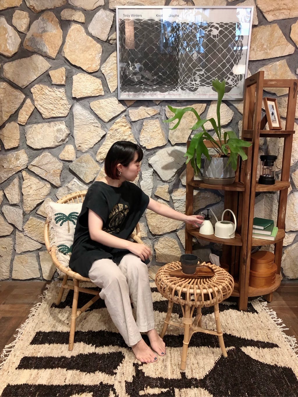 journal standard FurnitureのFEATHER CUSHION PRESS JSF クッション中材 45cm角を使ったコーディネートを紹介します。｜Rakuten Fashion(楽天ファッション／旧楽天ブランドアベニュー)4301809