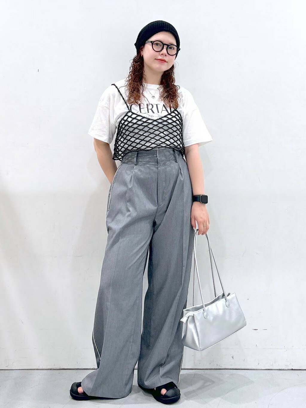 LAKOLEのアソートビーズビスチェを使ったコーディネートを紹介します。｜Rakuten Fashion(楽天ファッション／旧楽天ブランドアベニュー)4310367