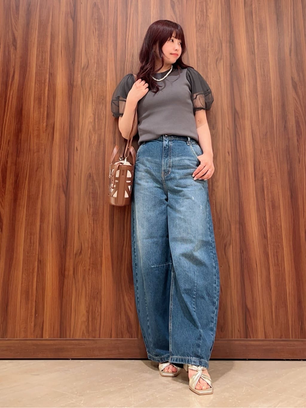 VIN ハイウエストパンツ ストラップハイウエストパンツ - Vin - Vin｜YAMADAYA STORE