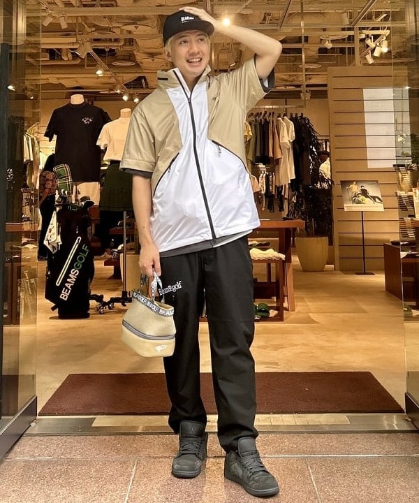 BEAMS GOLF | <MEN> ORANGE LABEL / 2WAY 撥水レインブルゾン