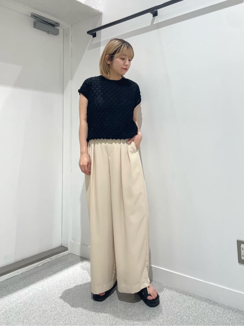 VinのロゴワッペンMINIメッシュバックを使ったコーディネートを紹介します。｜Rakuten Fashion(楽天ファッション／旧楽天ブランドアベニュー)4361932