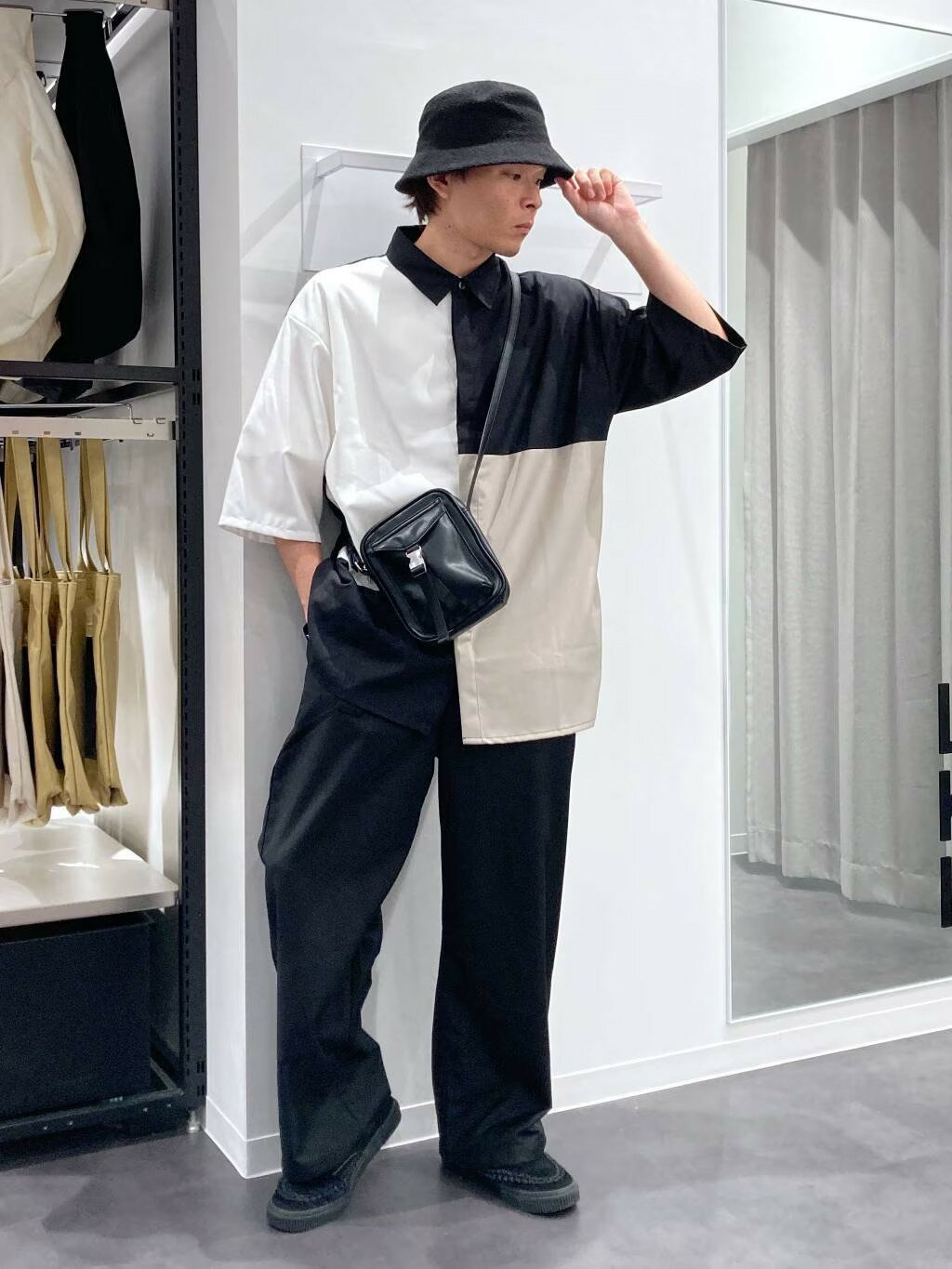 LAKOLEのスムースTRベルトワイドを使ったコーディネートを紹介します。｜Rakuten Fashion(楽天ファッション／旧楽天ブランドアベニュー)4365581