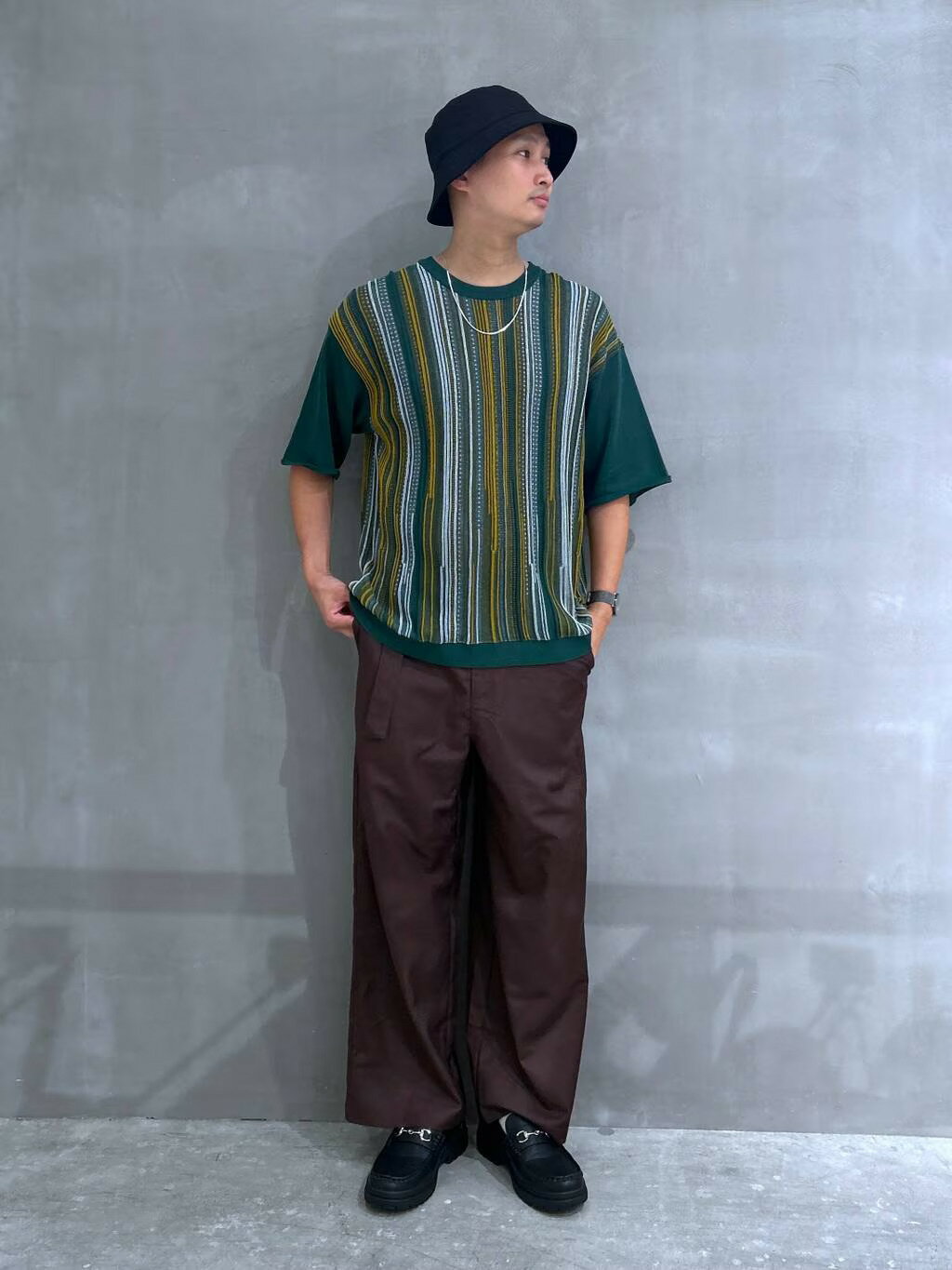 LAKOLEのスムースTRベルトワイドを使ったコーディネートを紹介します。｜Rakuten Fashion(楽天ファッション／旧楽天ブランドアベニュー)4365575