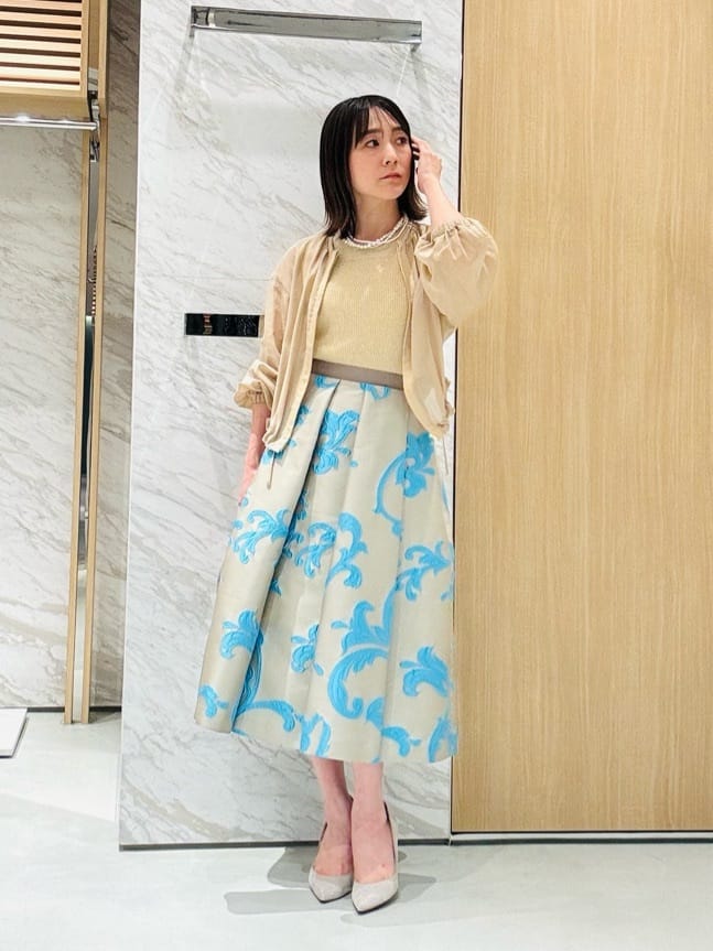 ANAYI | コットンボイルシアーブルゾン | Rakuten Fashion(楽天