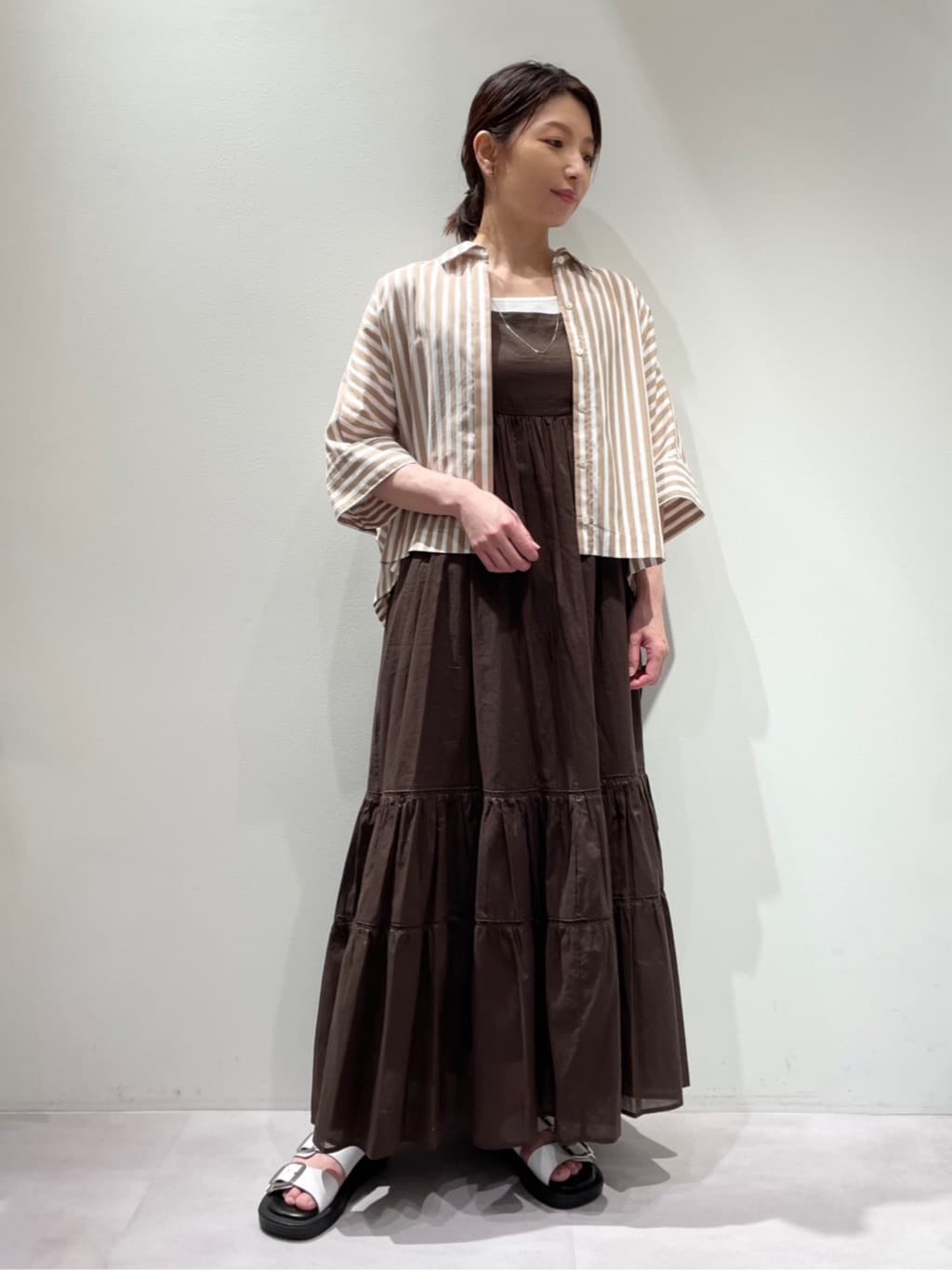 qualite | ハシゴレースキャミワンピース | Rakuten Fashion(楽天