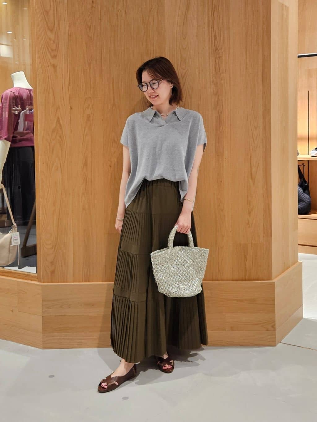 Vinのスキッパーデザインポロシャツを使ったコーディネートを紹介します。｜Rakuten Fashion(楽天ファッション／旧楽天ブランドアベニュー)4376238