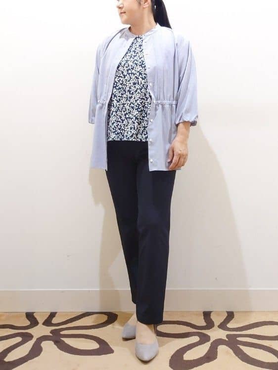 NEWYORKERのヴィンテージクロス ドロストチュニックブラウスを使ったコーディネートを紹介します。｜Rakuten Fashion(楽天ファッション／旧楽天ブランドアベニュー)4377450