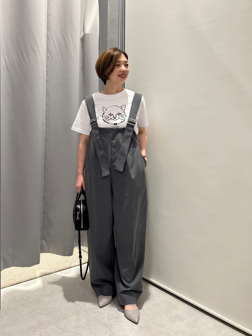 VinのCATプリントTシャツを使ったコーディネートを紹介します。｜Rakuten Fashion(楽天ファッション／旧楽天ブランドアベニュー)4386864