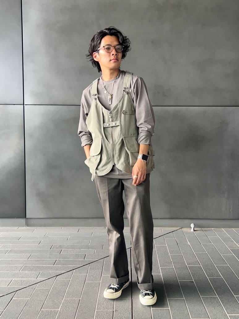 Snow PeakのTAKIBI Ripstop Vestを使ったコーディネートを紹介します。｜Rakuten Fashion(楽天ファッション／旧楽天ブランドアベニュー)4386869