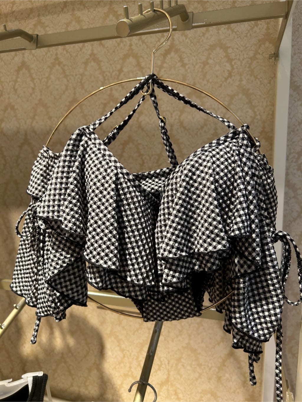 rienda | マルチファブリックフリルワイヤーカップ bikini | Rakuten