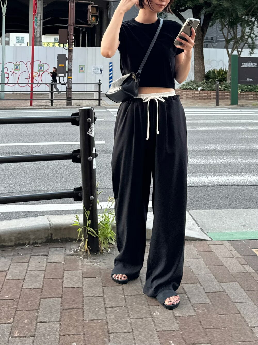 tシャツ El mar　コンパクトベロア半袖Tシャツ レディース CANAL JEAN tシャツ El mar コンパクトベロア半袖Tシャツ