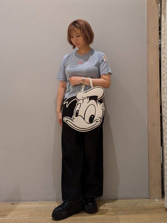 Areeam | ドナルド/モノトーンフェイスバッグ | Rakuten Fashion(楽天