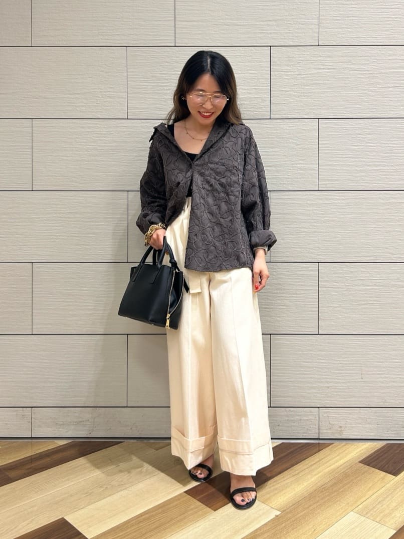 Vinのモールジャガードシャツを使ったコーディネートを紹介します。｜Rakuten Fashion(楽天ファッション／旧楽天ブランドアベニュー)4406758