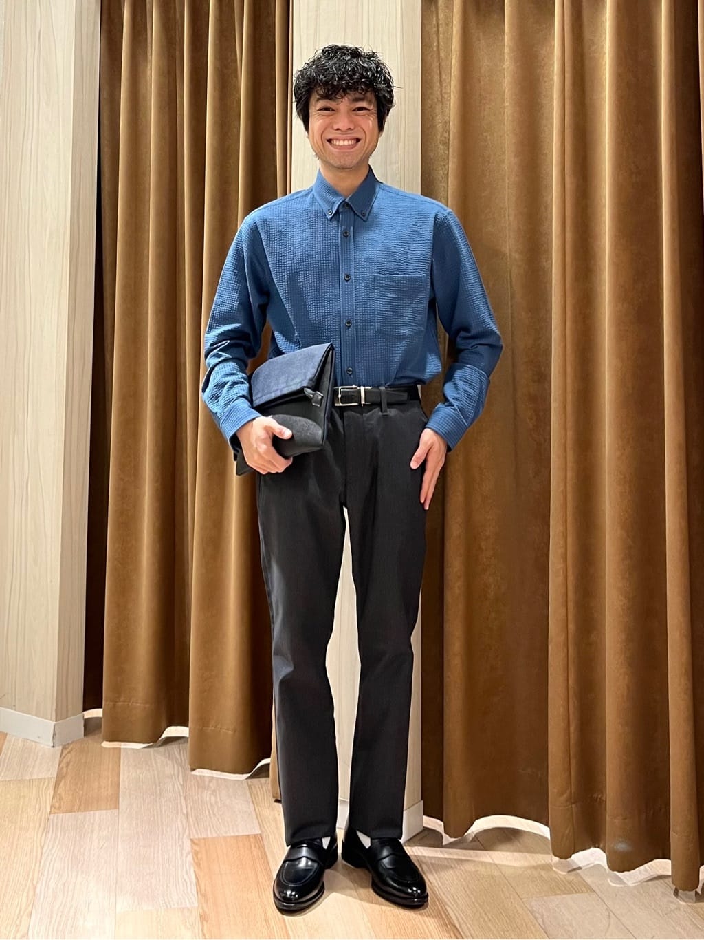 TAKEO KIKUCHIの【全7サイズ*7色展開!】トップマルチヘリンボン パンツを使ったコーディネートを紹介します。｜Rakuten Fashion(楽天ファッション／旧楽天ブランドアベニュー)4426908