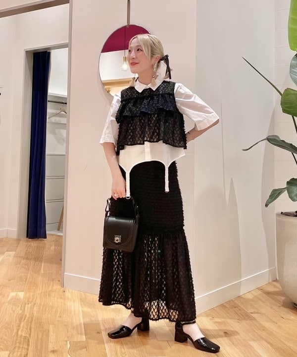 BEAMS OUTLETのRay BEAMS / アンクルストラップ パンプスを使ったコーディネートを紹介します。｜Rakuten Fashion(楽天ファッション／旧楽天ブランドアベニュー)4430079