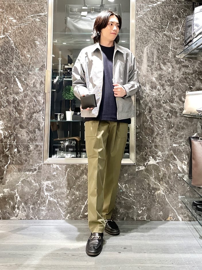 TAKEO KIKUCHIの【THE FLAGSHIP】グレンチェック ブルゾンを使ったコーディネートを紹介します。｜Rakuten Fashion(楽天ファッション／旧楽天ブランドアベニュー)4431922