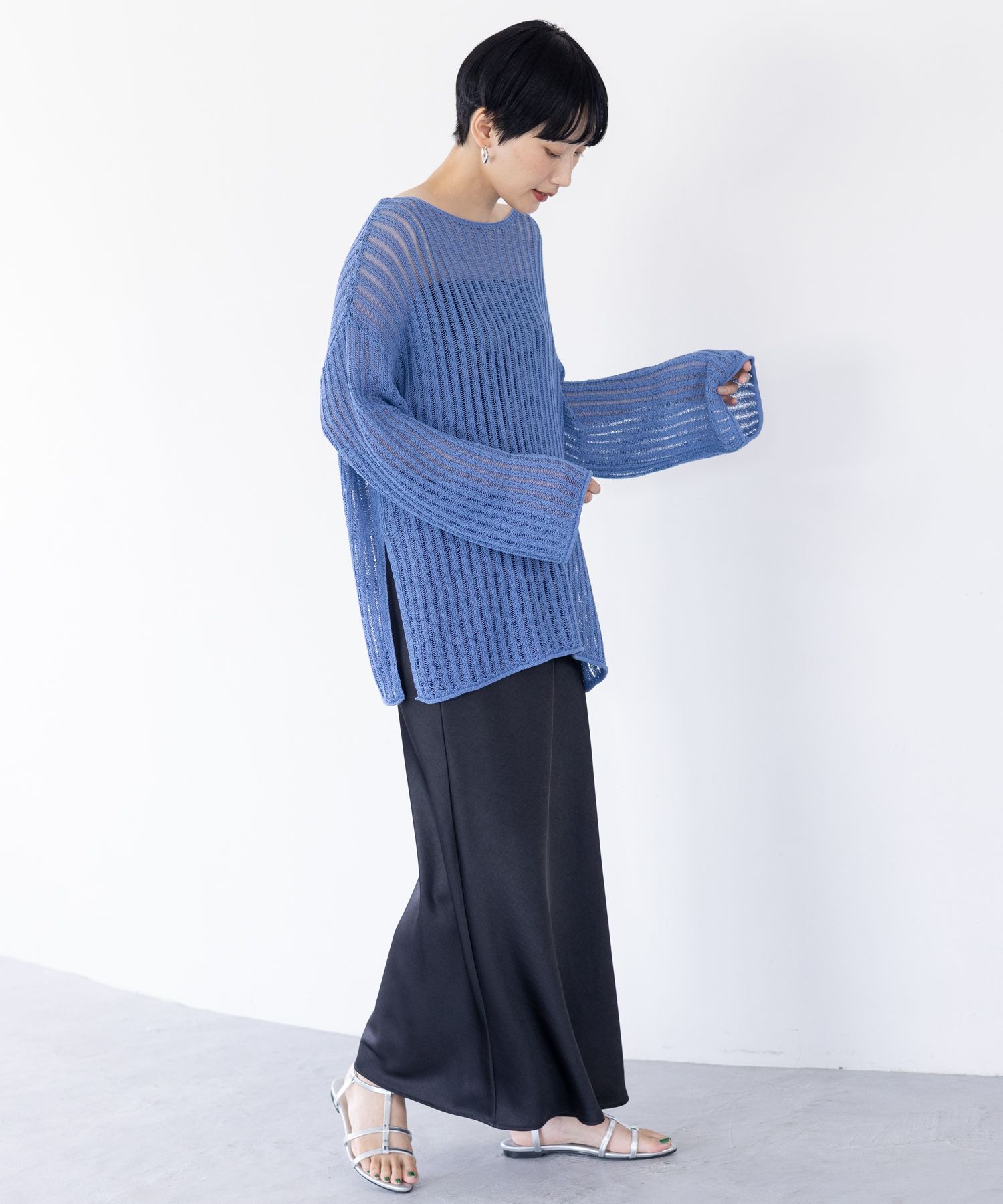 LEPSIM | ストレッチサテンスカート2 | Rakuten Fashion(楽天