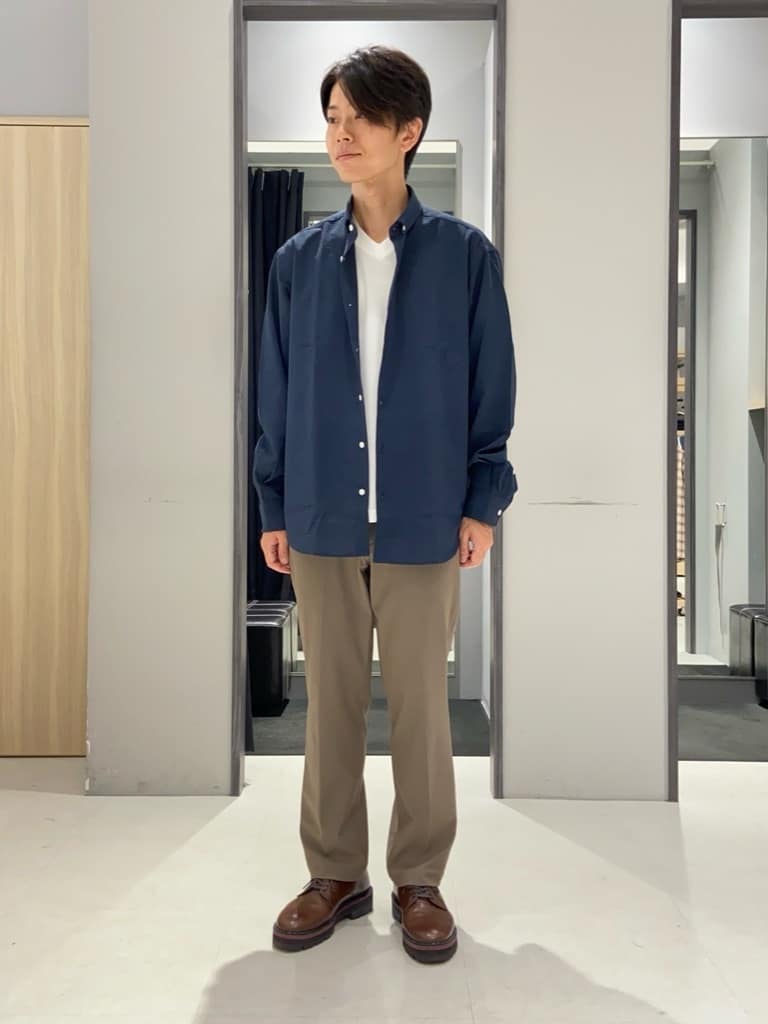 TAKEO KIKUCHIのアムンゼン シャドーチェック シャツを使ったコーディネートを紹介します。｜Rakuten Fashion(楽天ファッション／旧楽天ブランドアベニュー)4434832
