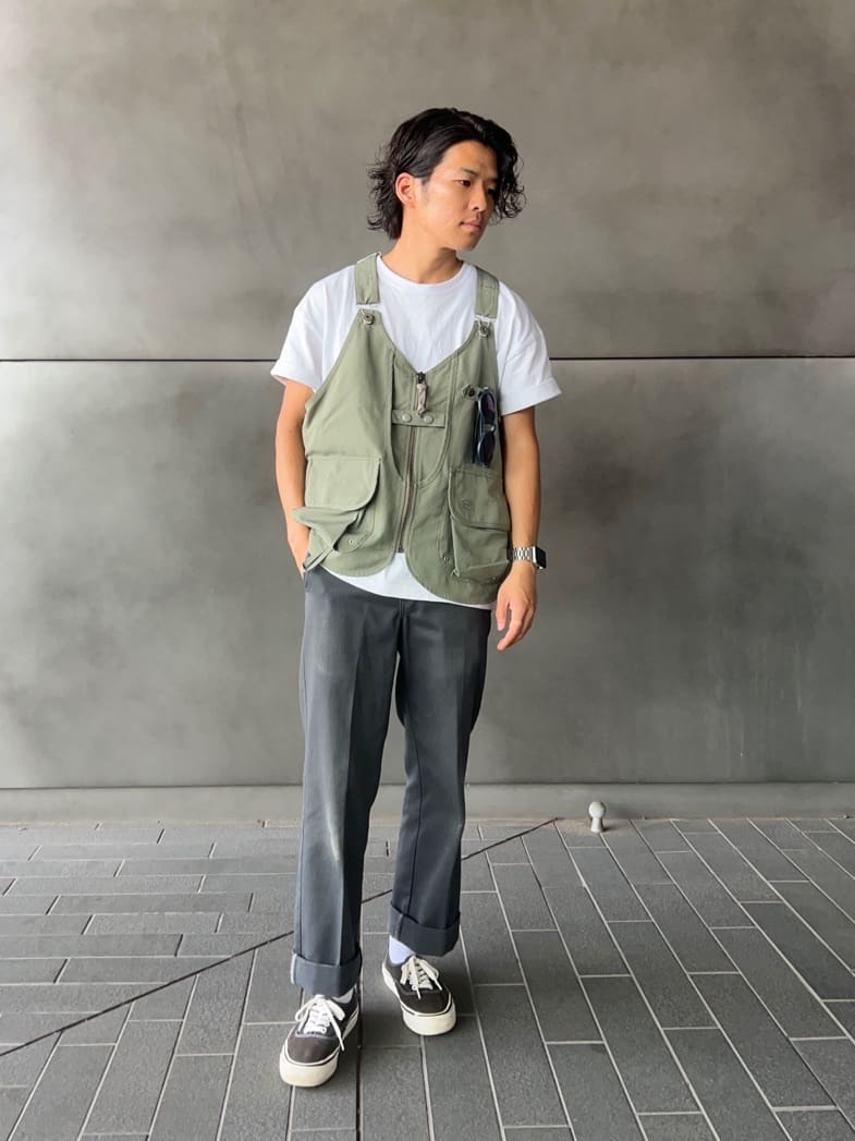 Snow PeakのTAKIBI Ripstop Vestを使ったコーディネートを紹介します。｜Rakuten Fashion(楽天ファッション／旧楽天ブランドアベニュー)4438561