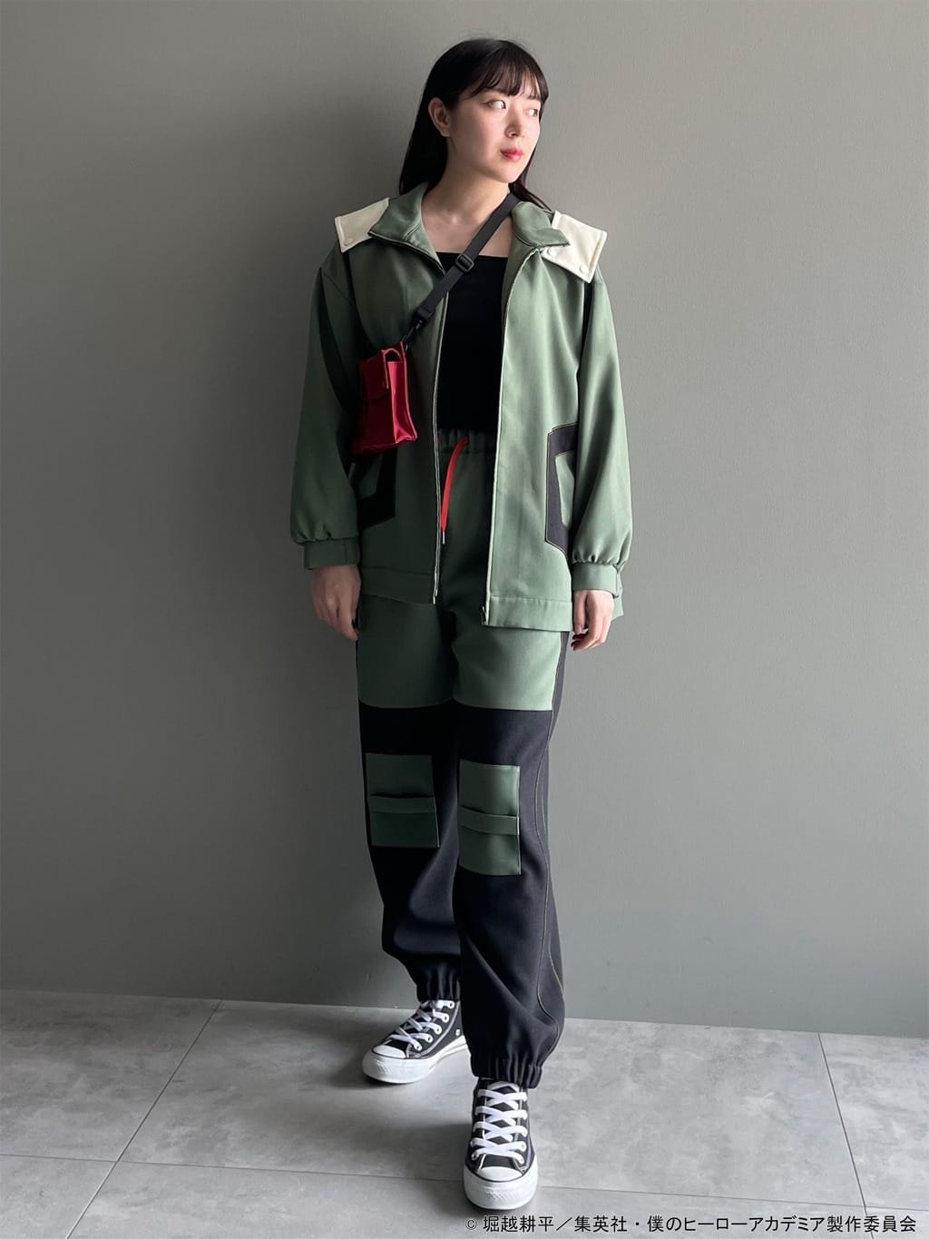 earth music&ecology ヒロアカ 僕のヒーローアカデミア パンツ earth music&ecology | <僕のヒーローアカデミア>緑谷出久 イメージ