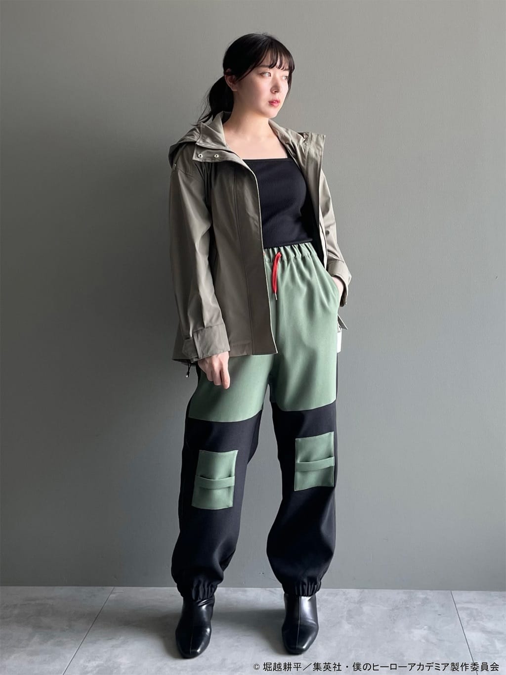 earth music&ecology ヒロアカ 僕のヒーローアカデミア パンツ earth music&ecology | <僕のヒーローアカデミア>緑谷出久 イメージ