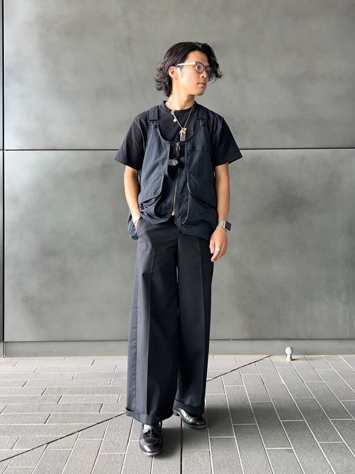 Snow PeakのTAKIBI Weather Vestを使ったコーディネートを紹介します。｜Rakuten Fashion(楽天ファッション／旧楽天ブランドアベニュー)4452301