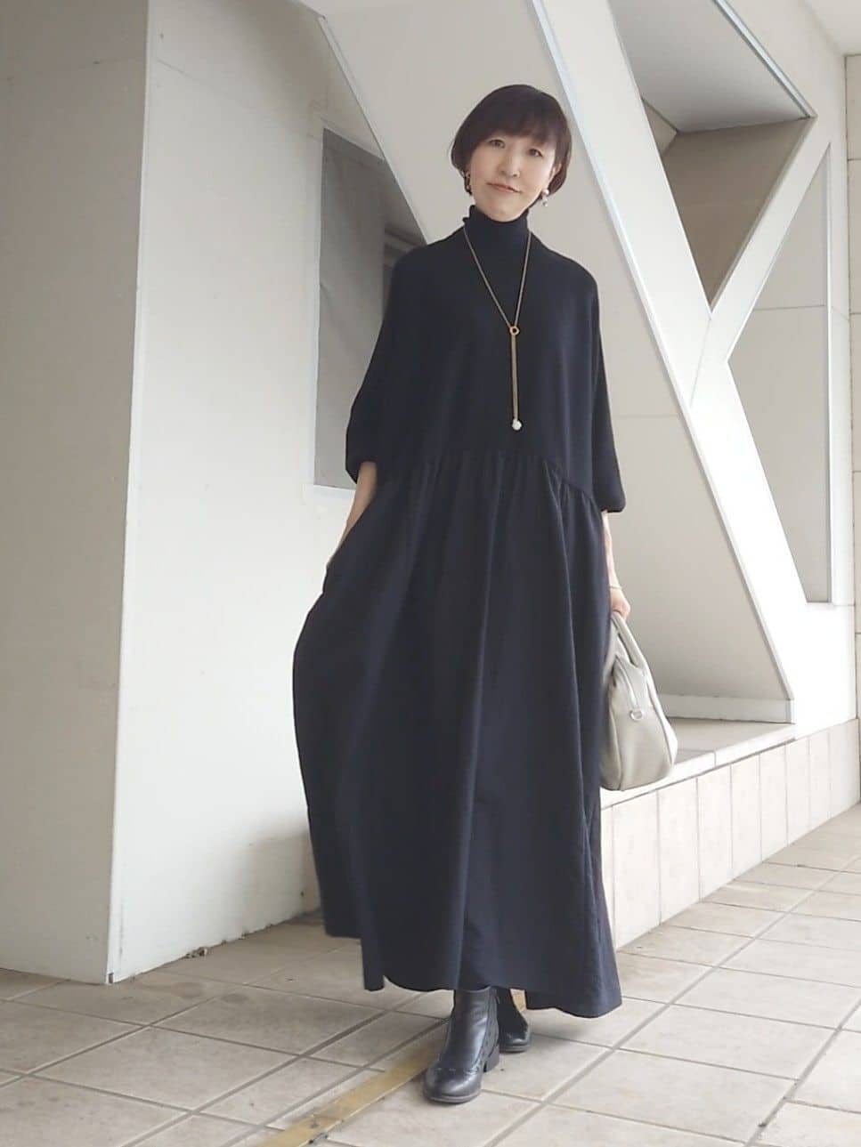 ニットコンビギャザーワンピ | BEARDSLEY(ビアズリー)レディース | PAL