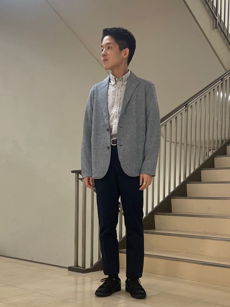 TAKEO KIKUCHIの【ONOFF対応】スティッチ配色 イタリアンシュリンクレザー ベルトを使ったコーディネートを紹介します。｜Rakuten Fashion(楽天ファッション／旧楽天ブランドアベニュー)4468533