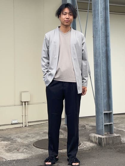 NANO universeのALWAYS EASY ワンタックスラックスを使ったコーディネートを紹介します。｜Rakuten Fashion(楽天ファッション／旧楽天ブランドアベニュー)4472844