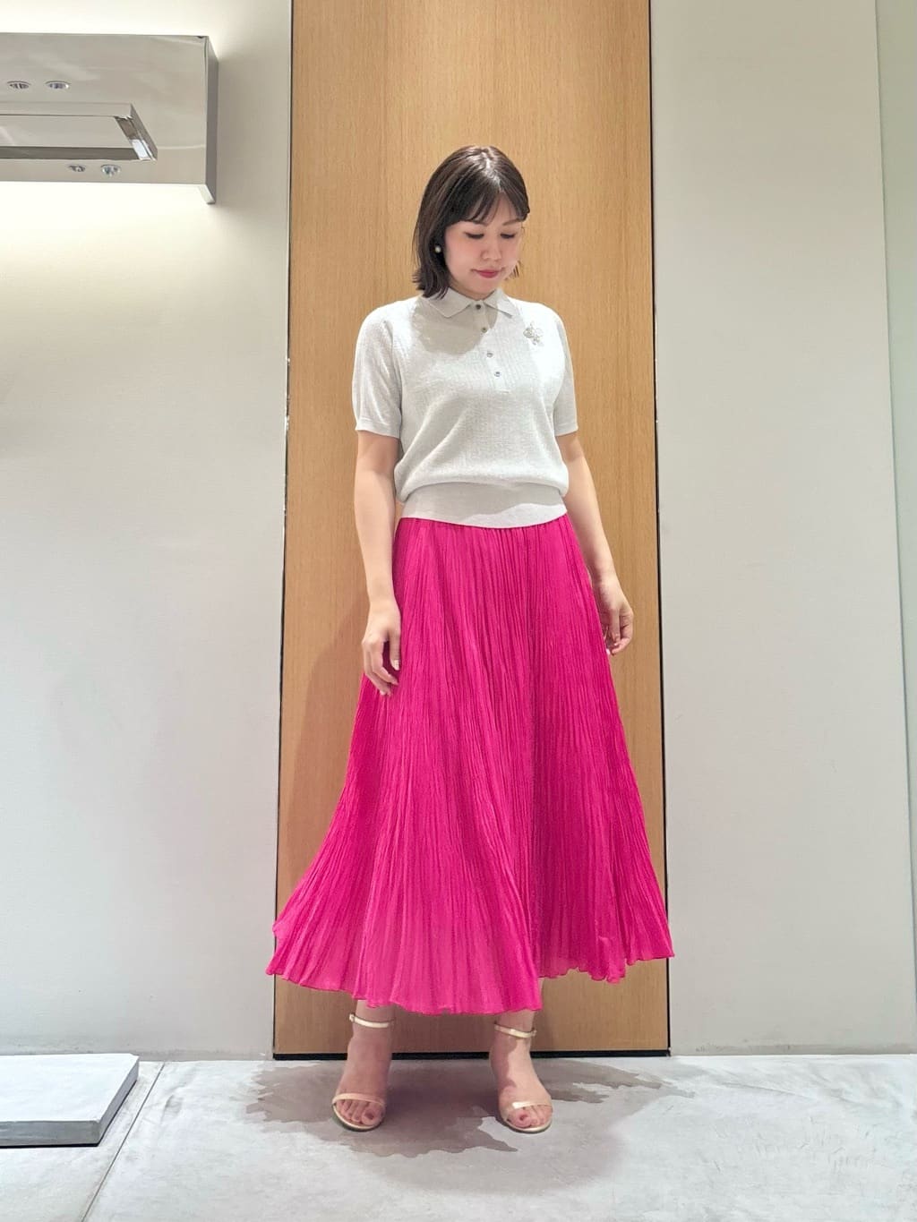 ANAYI | LUREXポロプルオーバー | Rakuten Fashion(楽天ファッション