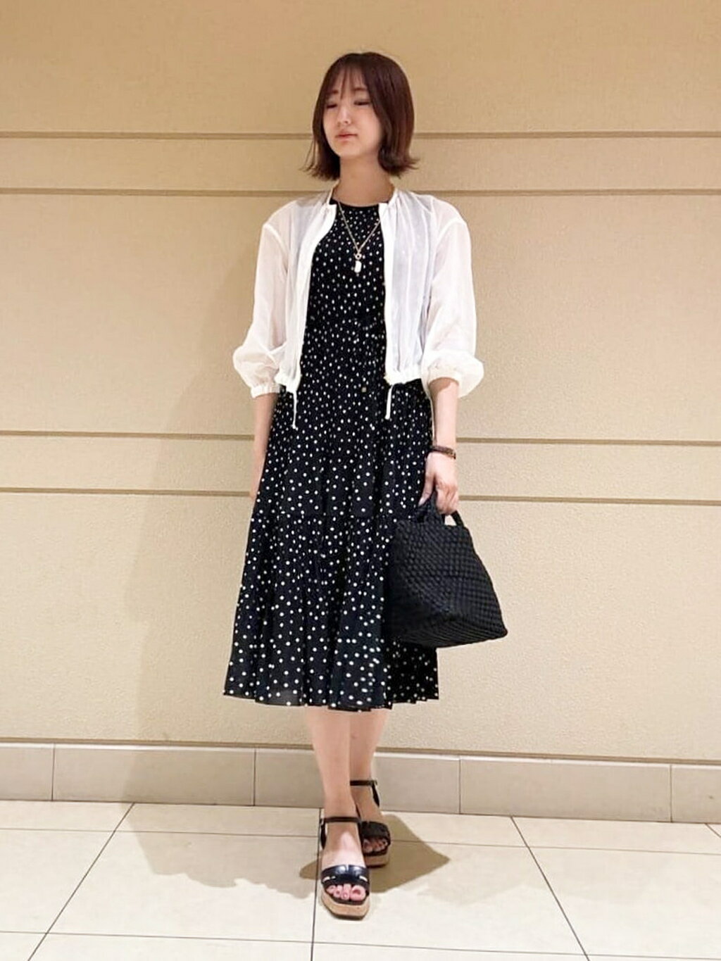 ANAYI | コットンボイルシアーブルゾン | Rakuten Fashion(楽天