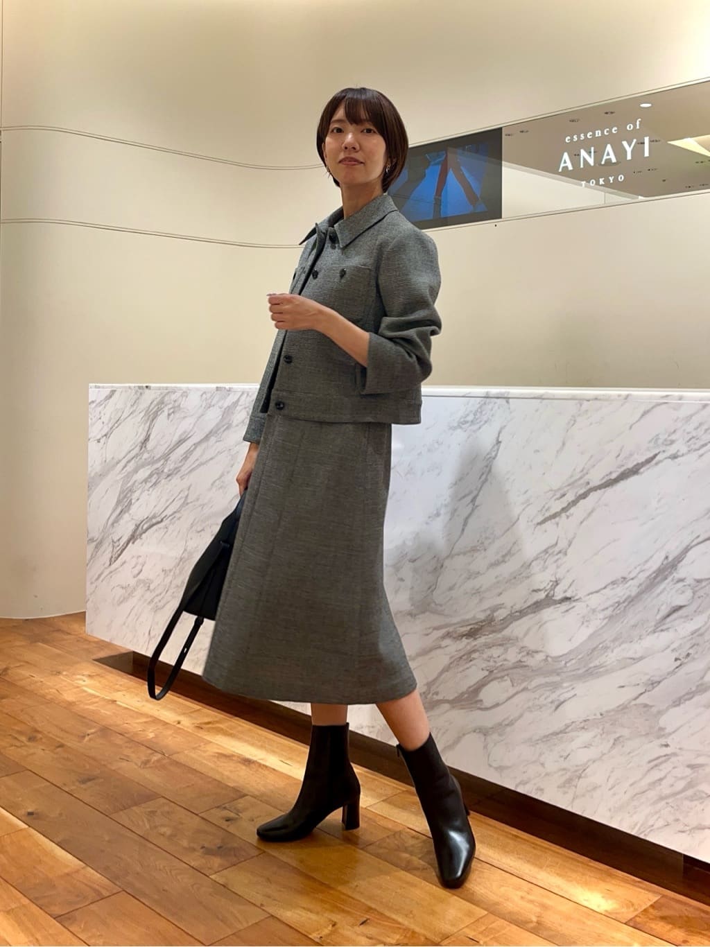 ANAYI | ワッフルツイードポケット ジャケット | Rakuten Fashion(楽天