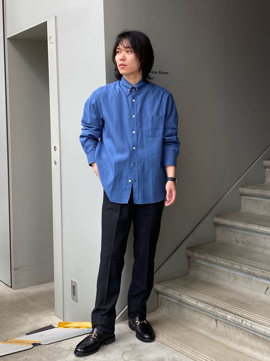 TAKEO KIKUCHIの【Made in JAPAN】タブカラー スラブローン 長袖シャツを使ったコーディネートを紹介します。｜Rakuten Fashion(楽天ファッション／旧楽天ブランドアベニュー)4489870