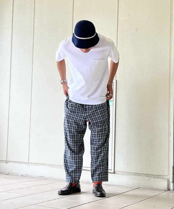 BEAMS HEARTのクロシェ編み バケットハットを使ったコーディネートを紹介します。｜Rakuten Fashion(楽天ファッション／旧楽天ブランドアベニュー)4494635