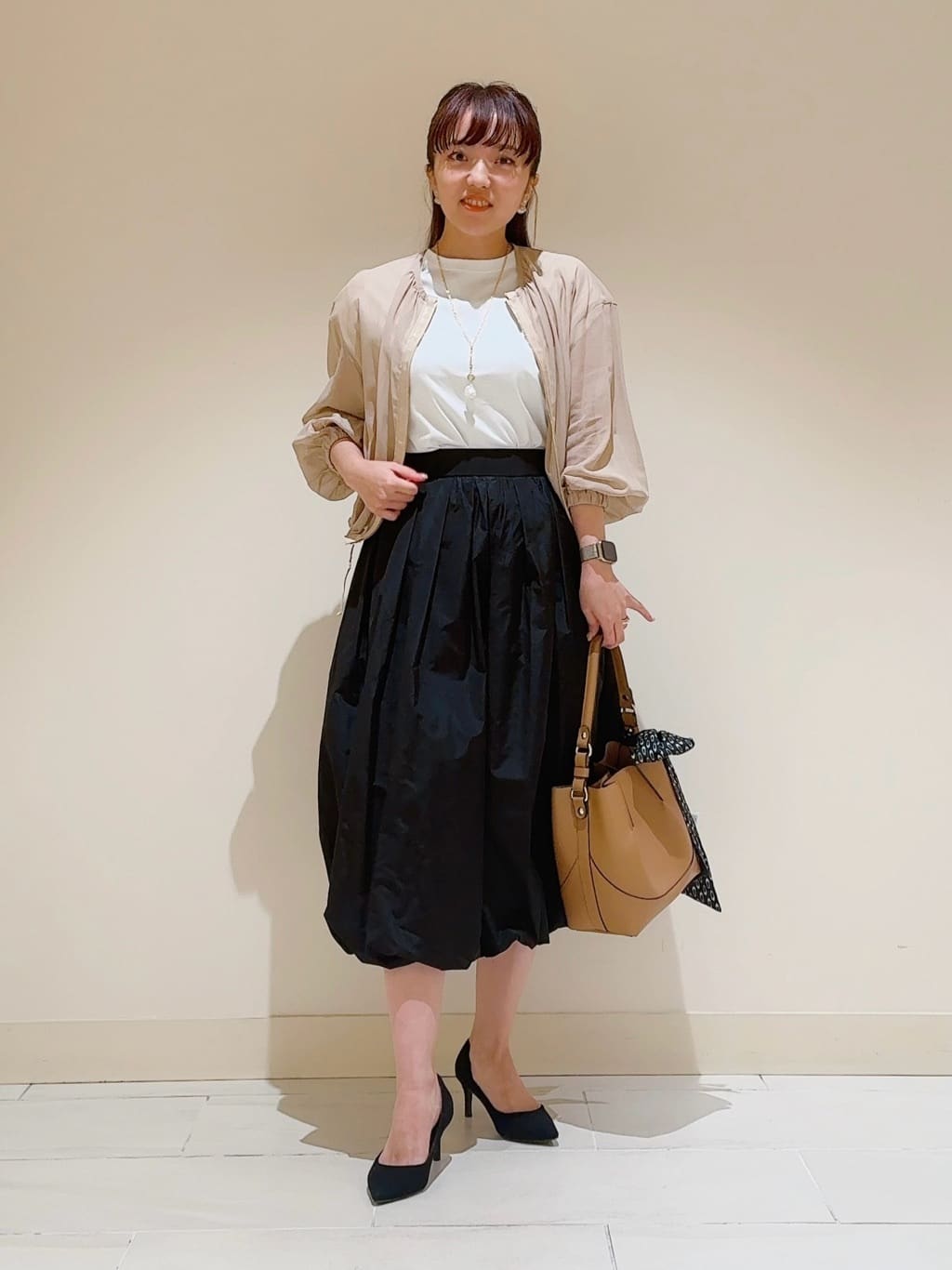ANAYI | コットンボイルシアーブルゾン | Rakuten Fashion(楽天