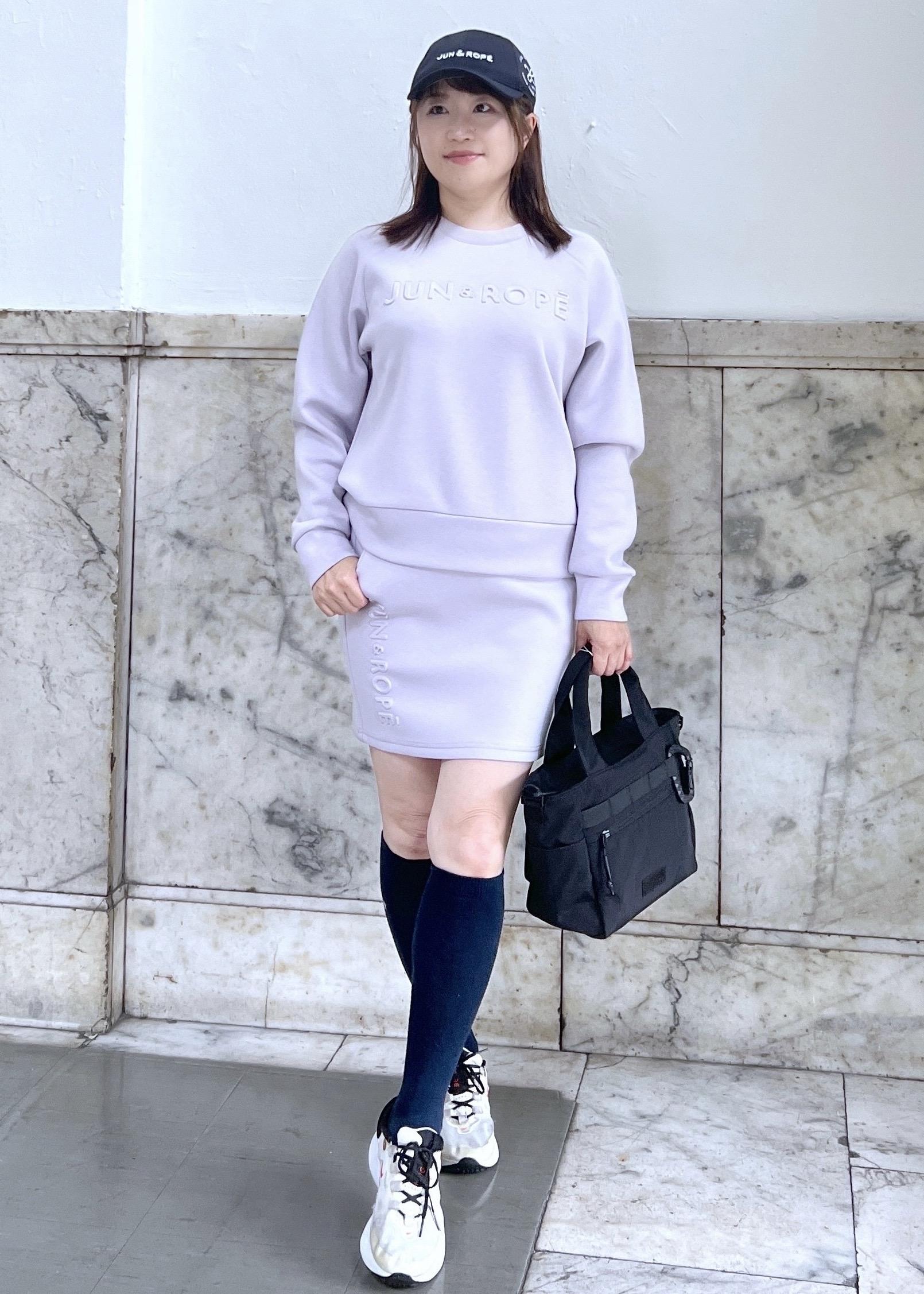 JUN&ROPE' | ダンボールニット エンボススカート | Rakuten Fashion