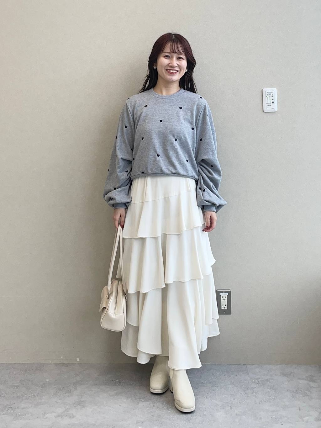mysty womanの【上西星来さん着用アイテム】ニットストームショートブーツを使ったコーディネートを紹介します。｜Rakuten Fashion(楽天ファッション／旧楽天ブランドアベニュー)4525513