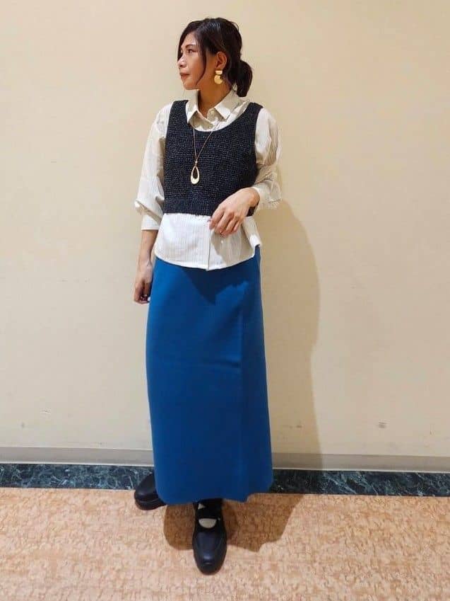 AMERICAN HOLICのミラノリブニットタイトスカートを使ったコーディネートを紹介します。｜Rakuten Fashion(楽天ファッション／旧楽天ブランドアベニュー)4531198