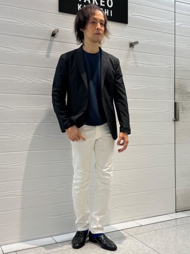 TAKEO KIKUCHIの【日本製】ストレッチ デニムパンツを使ったコーディネートを紹介します。｜Rakuten Fashion(楽天ファッション／旧楽天ブランドアベニュー)4534154