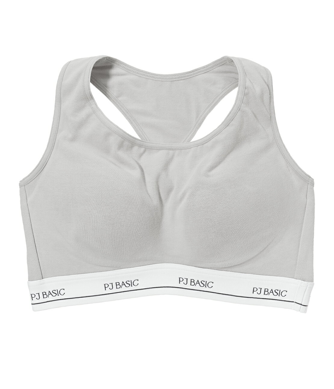 PEACH JOHNの【Tシャツブラ感覚で活用できる】コットンミックスロゴノンワイヤーレーサーバックを使ったコーディネートを紹介します。｜Rakuten Fashion(楽天ファッション／旧楽天ブランドアベニュー)4534483
